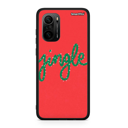 Xiaomi Mi 11i Jingle Xmas θήκη από τη Smartfits με σχέδιο στο πίσω μέρος και μαύρο περίβλημα | Smartphone case with colorful back and black bezels by Smartfits