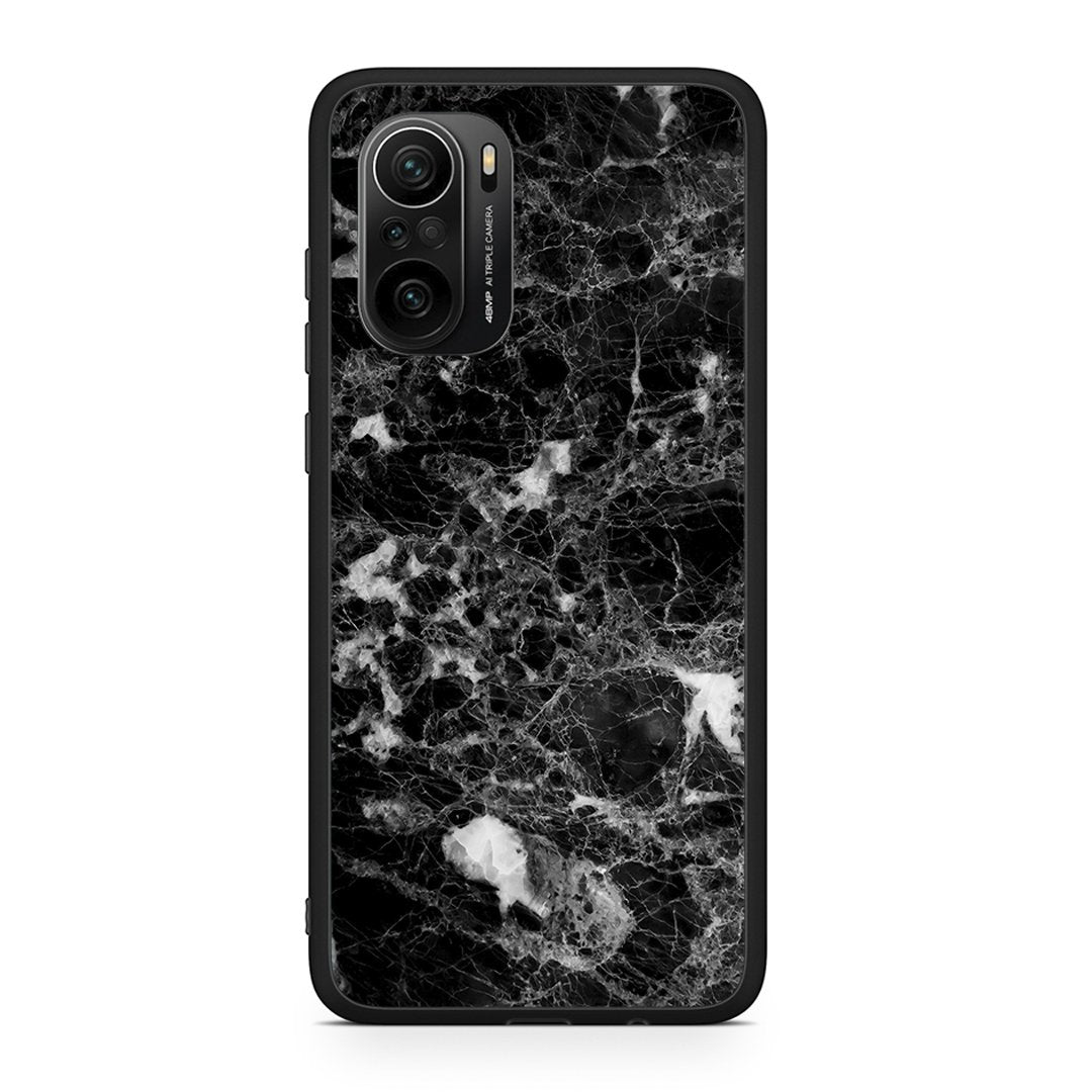Xiaomi Poco F3 Male marble θήκη από τη Smartfits με σχέδιο στο πίσω μέρος και μαύρο περίβλημα | Smartphone case with colorful back and black bezels by Smartfits