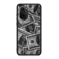Thumbnail for Xiaomi Poco F3 Money Dollars θήκη από τη Smartfits με σχέδιο στο πίσω μέρος και μαύρο περίβλημα | Smartphone case with colorful back and black bezels by Smartfits