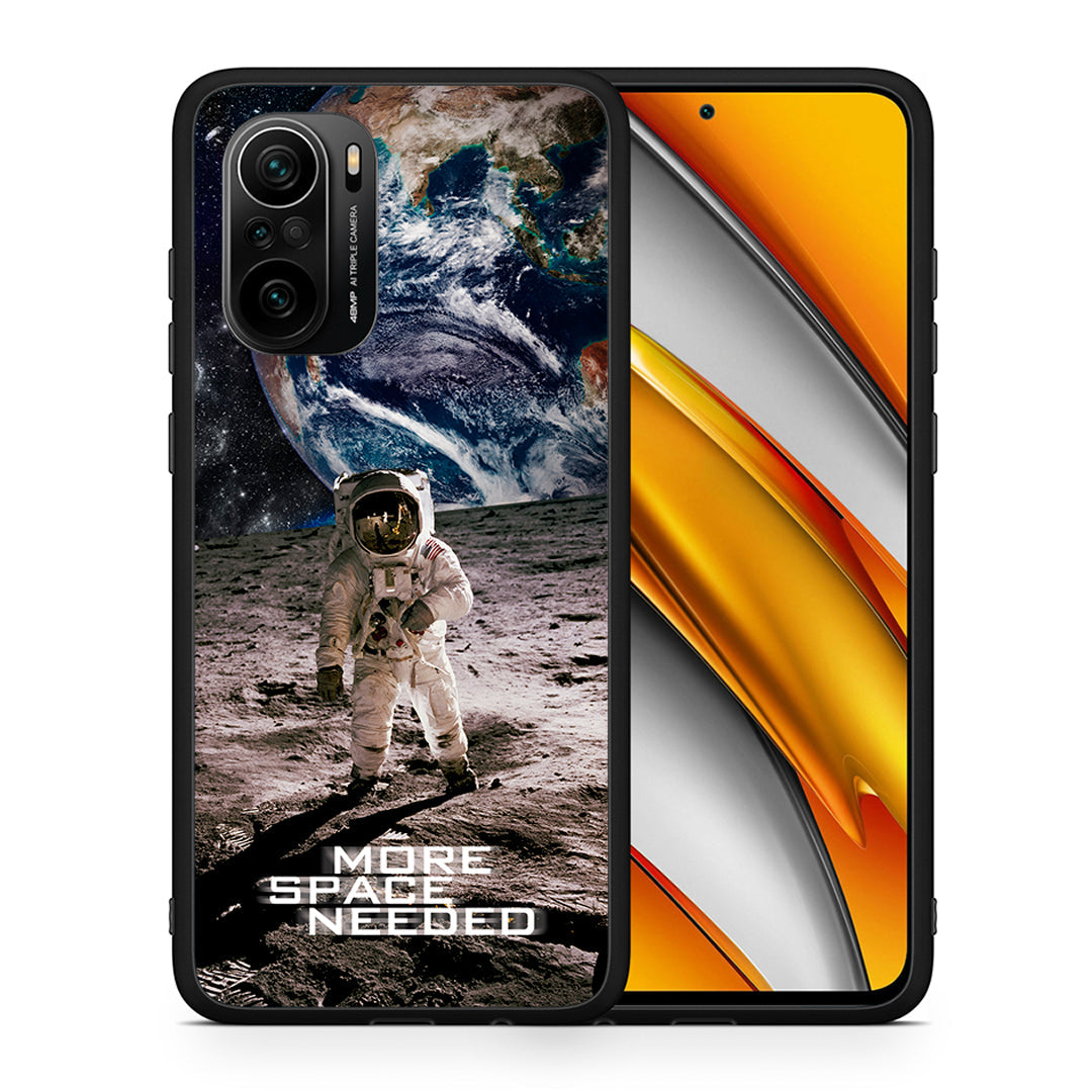 Θήκη Xiaomi Poco F3 More Space από τη Smartfits με σχέδιο στο πίσω μέρος και μαύρο περίβλημα | Xiaomi Poco F3 More Space case with colorful back and black bezels