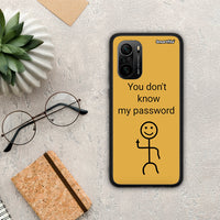 Thumbnail for My Password - Xiaomi Poco F3 θήκη