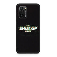 Thumbnail for Xiaomi Poco F3 OMG ShutUp θήκη από τη Smartfits με σχέδιο στο πίσω μέρος και μαύρο περίβλημα | Smartphone case with colorful back and black bezels by Smartfits