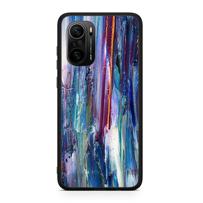 Xiaomi Poco F3 Paint Winter θήκη από τη Smartfits με σχέδιο στο πίσω μέρος και μαύρο περίβλημα | Smartphone case with colorful back and black bezels by Smartfits
