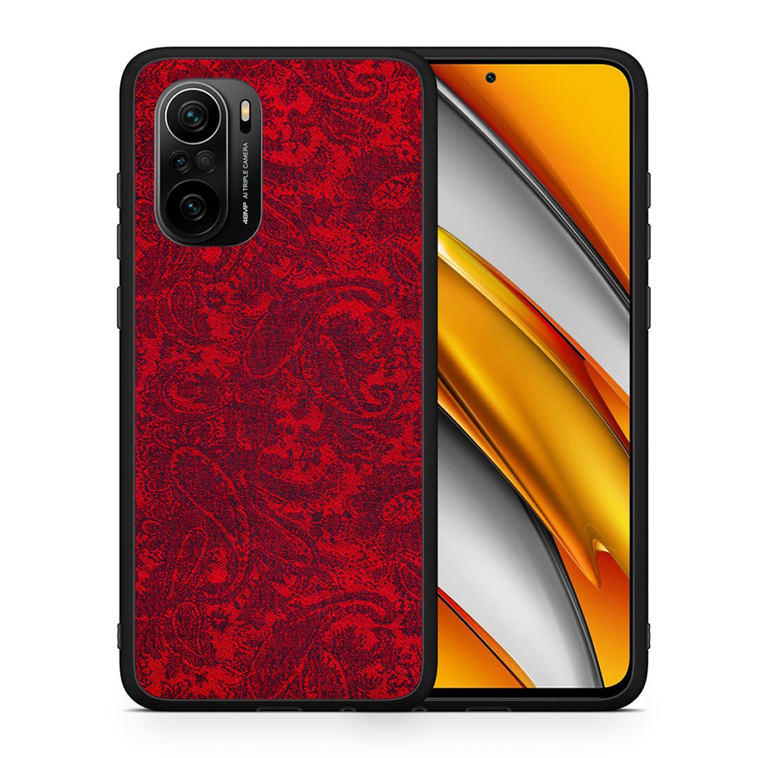 Θήκη Xiaomi Mi 11i Paisley Cashmere από τη Smartfits με σχέδιο στο πίσω μέρος και μαύρο περίβλημα | Xiaomi Mi 11i Paisley Cashmere case with colorful back and black bezels
