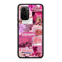 Thumbnail for Xiaomi Poco F3 Pink Love Θήκη Αγίου Βαλεντίνου από τη Smartfits με σχέδιο στο πίσω μέρος και μαύρο περίβλημα | Smartphone case with colorful back and black bezels by Smartfits