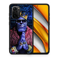 Thumbnail for Θήκη Xiaomi Mi 11i Thanos PopArt από τη Smartfits με σχέδιο στο πίσω μέρος και μαύρο περίβλημα | Xiaomi Mi 11i Thanos PopArt case with colorful back and black bezels