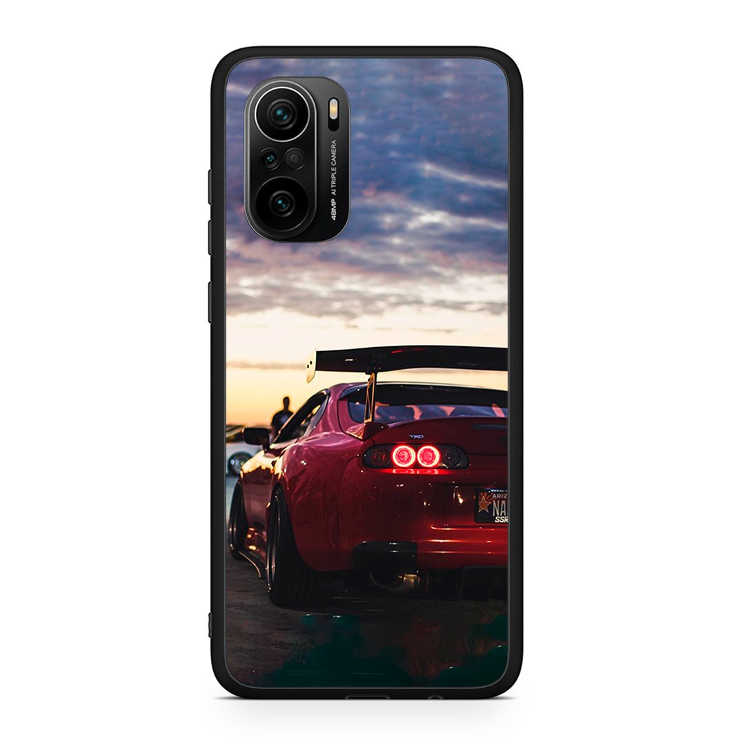 Xiaomi Poco F3 Racing Supra θήκη από τη Smartfits με σχέδιο στο πίσω μέρος και μαύρο περίβλημα | Smartphone case with colorful back and black bezels by Smartfits
