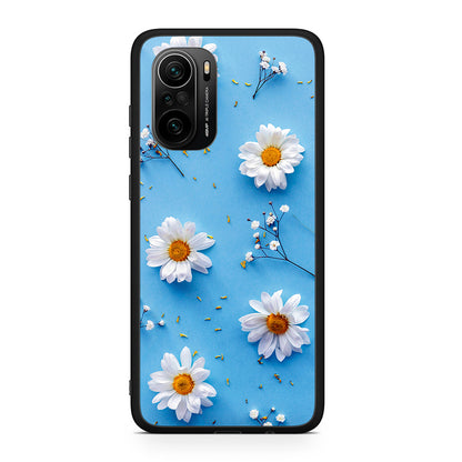 Xiaomi Mi 11i Real Daisies θήκη από τη Smartfits με σχέδιο στο πίσω μέρος και μαύρο περίβλημα | Smartphone case with colorful back and black bezels by Smartfits