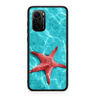 Thumbnail for Xiaomi Mi 11i Red Starfish Θήκη από τη Smartfits με σχέδιο στο πίσω μέρος και μαύρο περίβλημα | Smartphone case with colorful back and black bezels by Smartfits