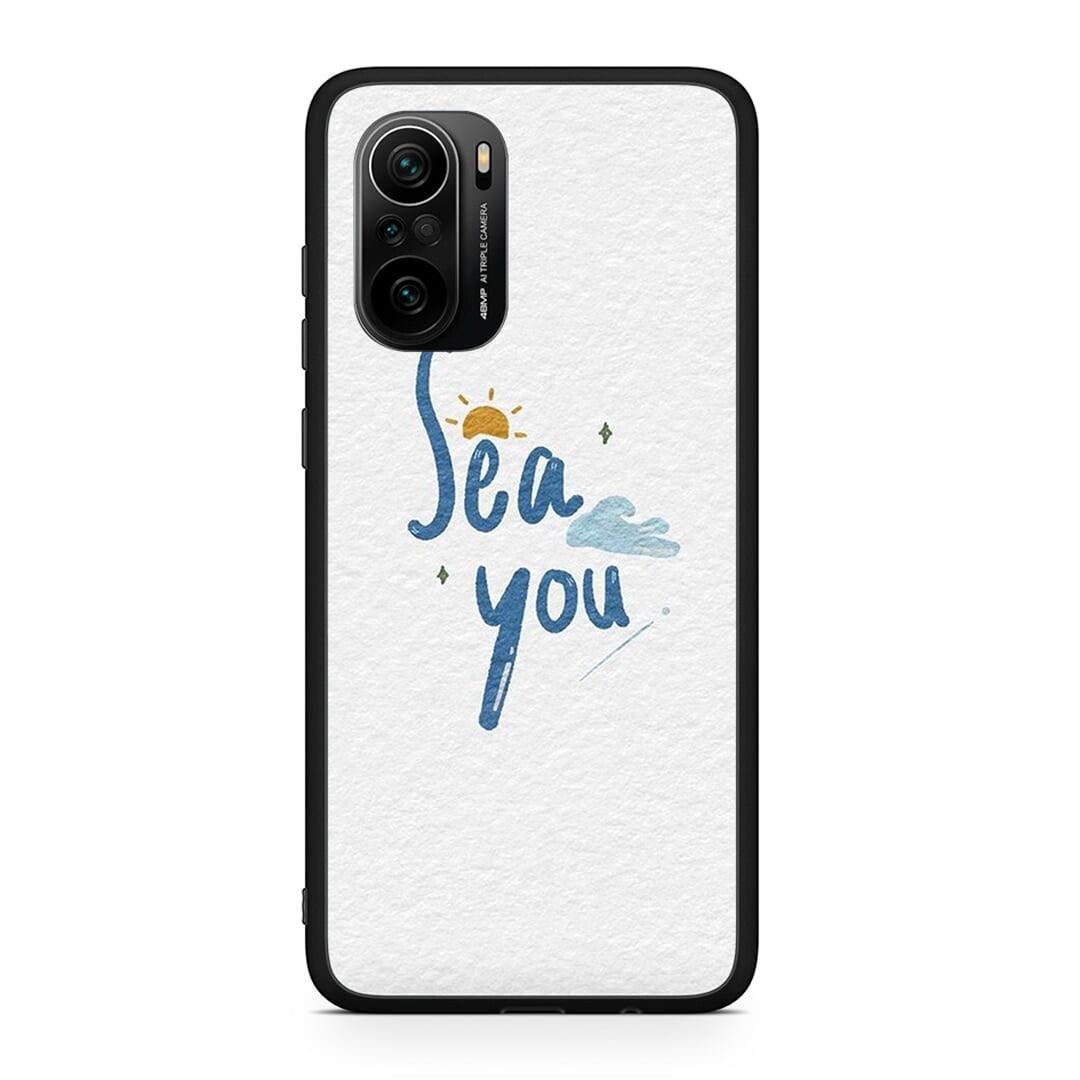 Xiaomi Mi 11i Sea You Θήκη από τη Smartfits με σχέδιο στο πίσω μέρος και μαύρο περίβλημα | Smartphone case with colorful back and black bezels by Smartfits