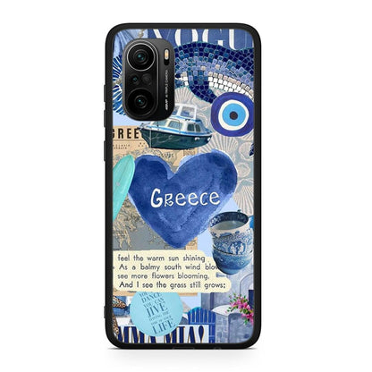 Xiaomi Mi 11i Summer In Greece Θήκη από τη Smartfits με σχέδιο στο πίσω μέρος και μαύρο περίβλημα | Smartphone case with colorful back and black bezels by Smartfits
