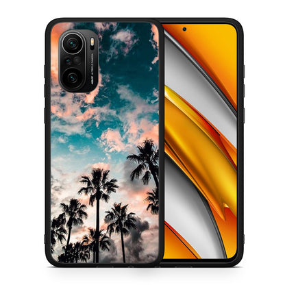 Θήκη Xiaomi Mi 11i Sky Summer από τη Smartfits με σχέδιο στο πίσω μέρος και μαύρο περίβλημα | Xiaomi Mi 11i Sky Summer case with colorful back and black bezels