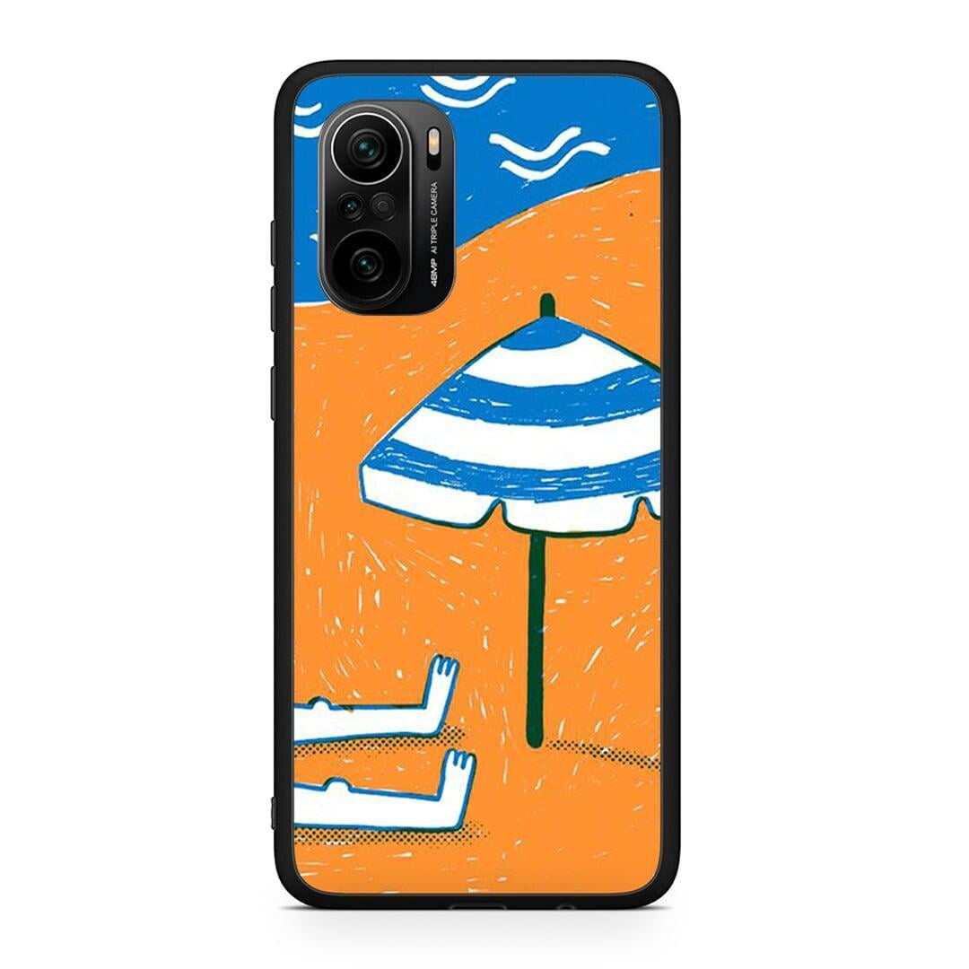Xiaomi Mi 11i Summering Θήκη από τη Smartfits με σχέδιο στο πίσω μέρος και μαύρο περίβλημα | Smartphone case with colorful back and black bezels by Smartfits