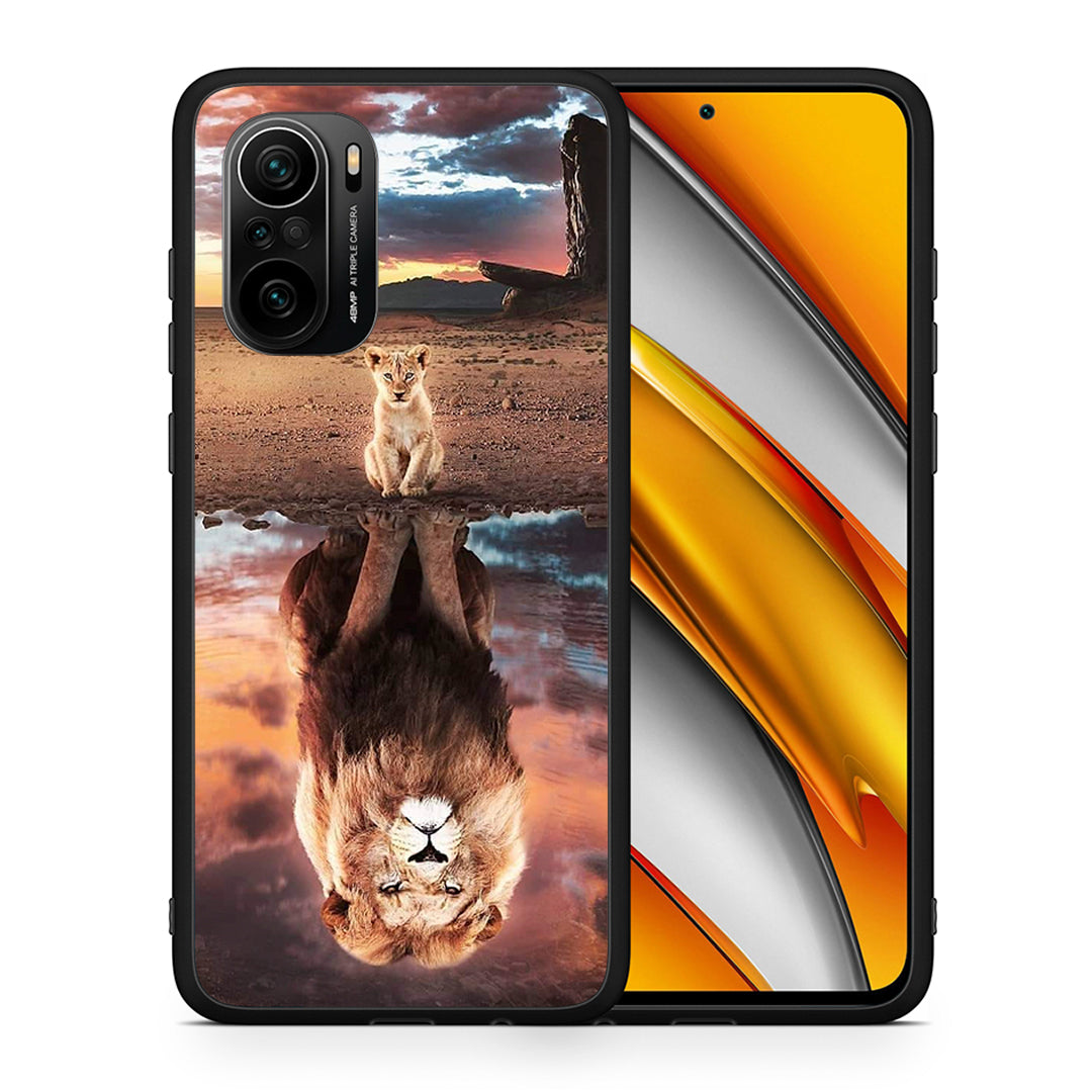 Θήκη Αγίου Βαλεντίνου Xiaomi Poco F3 Sunset Dreams από τη Smartfits με σχέδιο στο πίσω μέρος και μαύρο περίβλημα | Xiaomi Poco F3 Sunset Dreams case with colorful back and black bezels