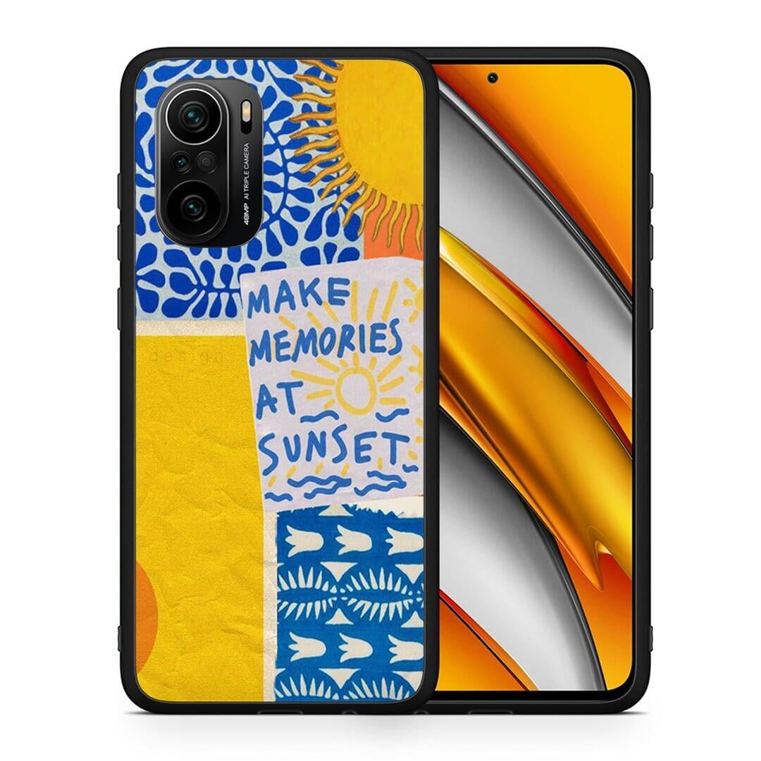 Θήκη Xiaomi Mi 11i Sunset Memories από τη Smartfits με σχέδιο στο πίσω μέρος και μαύρο περίβλημα | Xiaomi Mi 11i Sunset Memories case with colorful back and black bezels