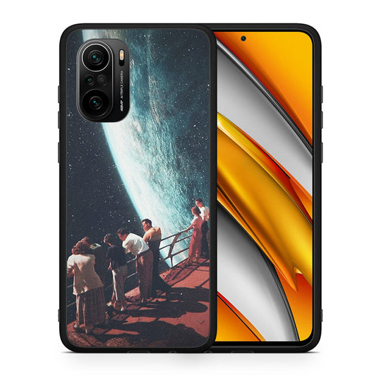 Θήκη Xiaomi Poco F3 Surreal View από τη Smartfits με σχέδιο στο πίσω μέρος και μαύρο περίβλημα | Xiaomi Poco F3 Surreal View case with colorful back and black bezels