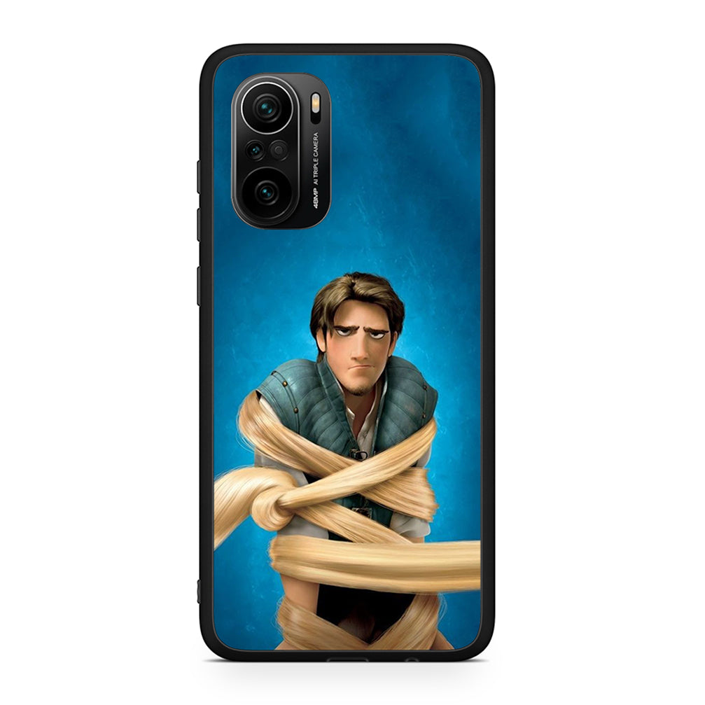 Xiaomi Mi 11i Tangled 1 Θήκη Αγίου Βαλεντίνου από τη Smartfits με σχέδιο στο πίσω μέρος και μαύρο περίβλημα | Smartphone case with colorful back and black bezels by Smartfits
