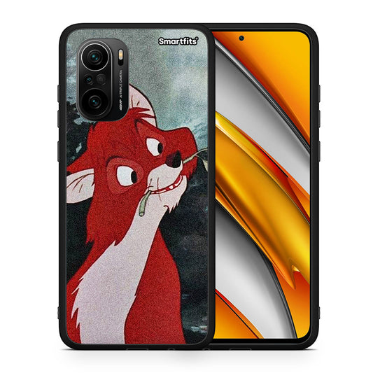 Θήκη Xiaomi Mi 11i Tod And Vixey Love 1 από τη Smartfits με σχέδιο στο πίσω μέρος και μαύρο περίβλημα | Xiaomi Mi 11i Tod And Vixey Love 1 case with colorful back and black bezels