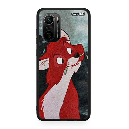 Xiaomi Mi 11i Tod And Vixey Love 1 θήκη από τη Smartfits με σχέδιο στο πίσω μέρος και μαύρο περίβλημα | Smartphone case with colorful back and black bezels by Smartfits