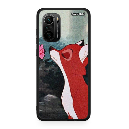 Xiaomi Mi 11i Tod And Vixey Love 2 θήκη από τη Smartfits με σχέδιο στο πίσω μέρος και μαύρο περίβλημα | Smartphone case with colorful back and black bezels by Smartfits