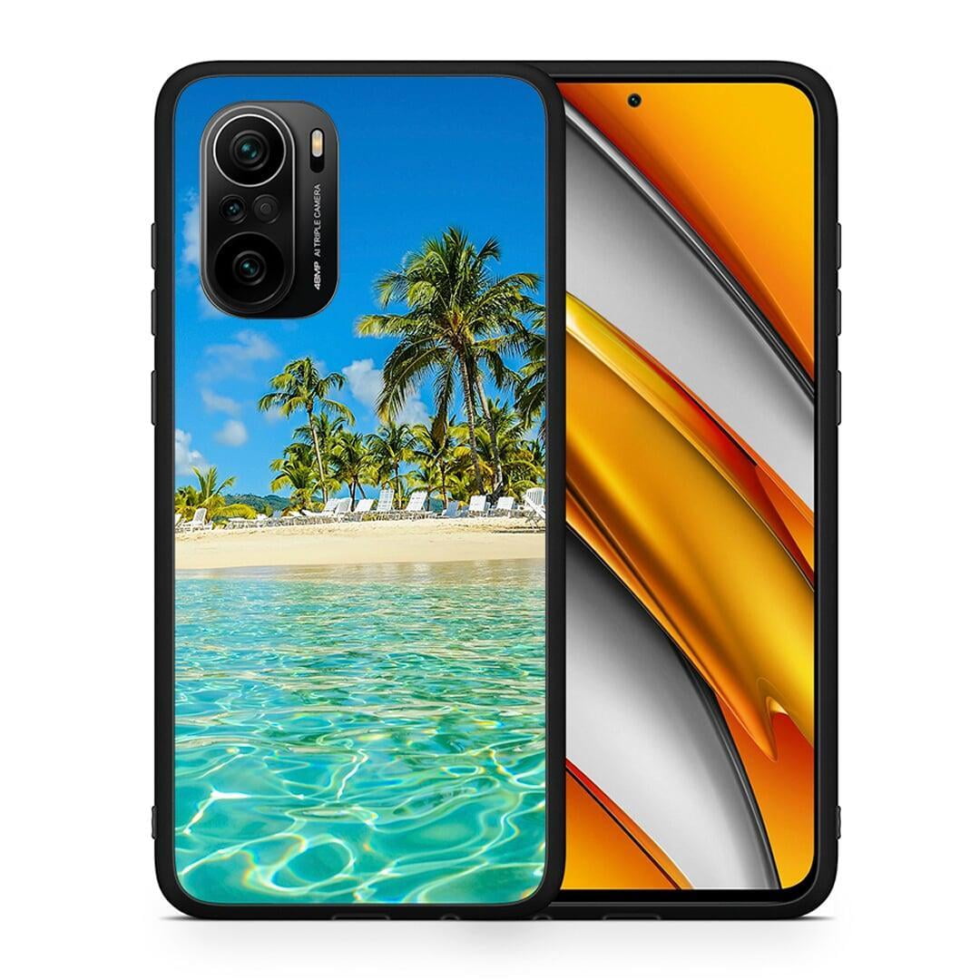 Θήκη Xiaomi Mi 11i Tropical Vibes από τη Smartfits με σχέδιο στο πίσω μέρος και μαύρο περίβλημα | Xiaomi Mi 11i Tropical Vibes case with colorful back and black bezels