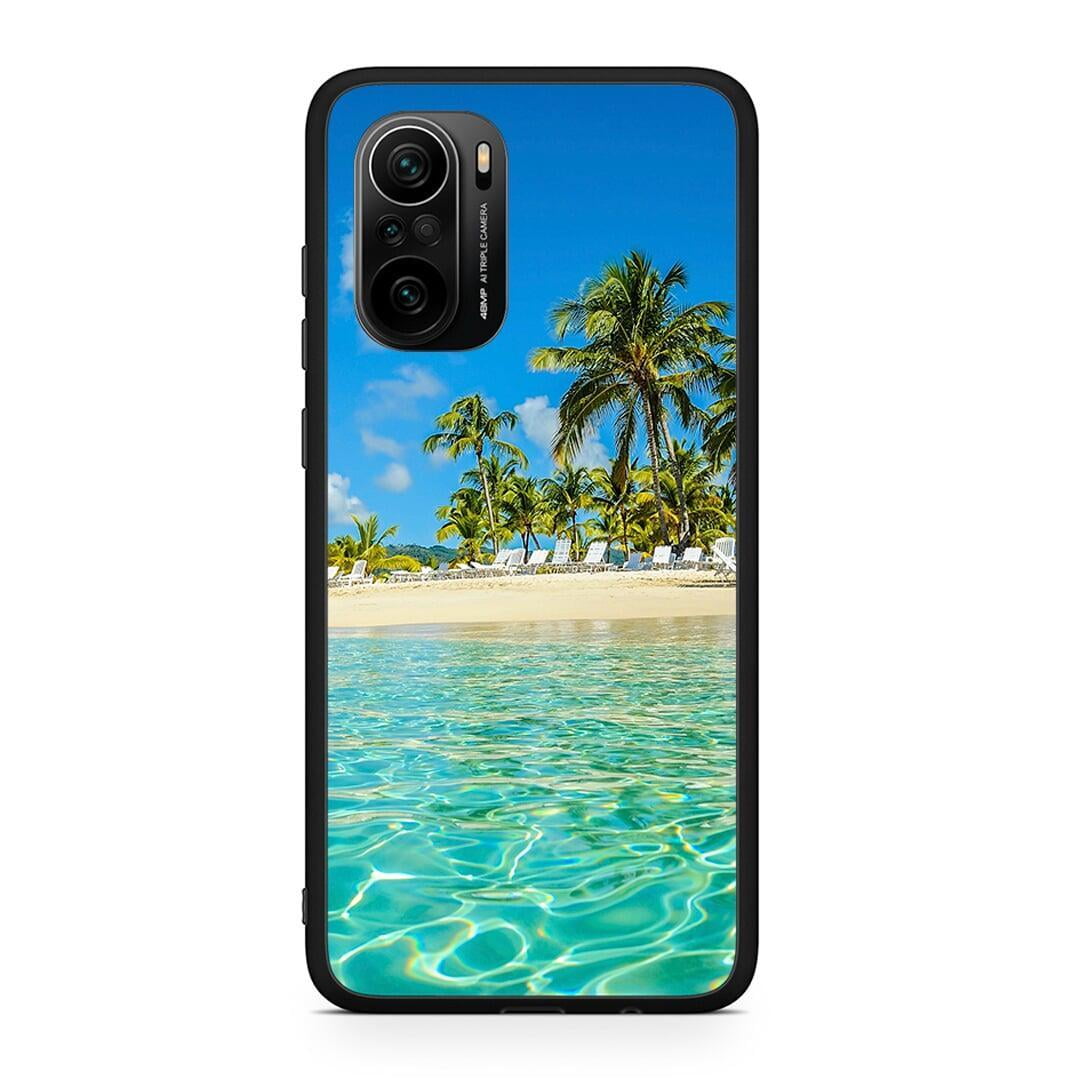 Xiaomi Mi 11i Tropical Vibes Θήκη από τη Smartfits με σχέδιο στο πίσω μέρος και μαύρο περίβλημα | Smartphone case with colorful back and black bezels by Smartfits