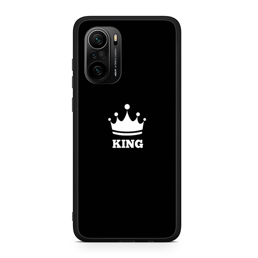 Xiaomi Mi 11i King Valentine θήκη από τη Smartfits με σχέδιο στο πίσω μέρος και μαύρο περίβλημα | Smartphone case with colorful back and black bezels by Smartfits