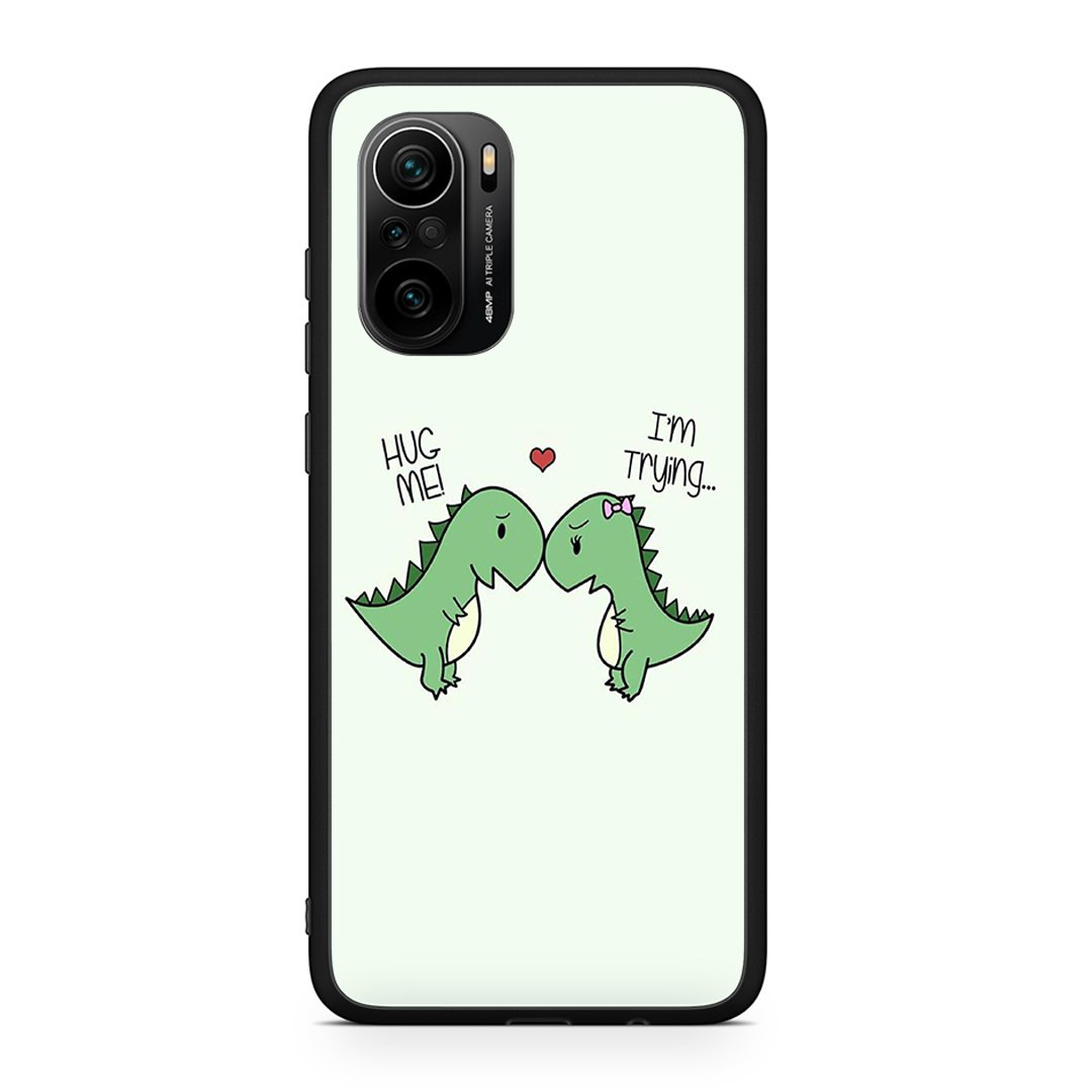 Xiaomi Poco F3 Rex Valentine θήκη από τη Smartfits με σχέδιο στο πίσω μέρος και μαύρο περίβλημα | Smartphone case with colorful back and black bezels by Smartfits