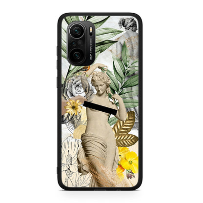 Xiaomi Poco F3 Woman Statue θήκη από τη Smartfits με σχέδιο στο πίσω μέρος και μαύρο περίβλημα | Smartphone case with colorful back and black bezels by Smartfits