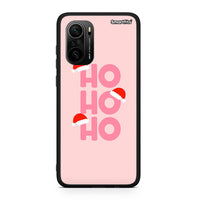 Thumbnail for Xiaomi Poco F3 Xmas Ho Ho Ho θήκη από τη Smartfits με σχέδιο στο πίσω μέρος και μαύρο περίβλημα | Smartphone case with colorful back and black bezels by Smartfits