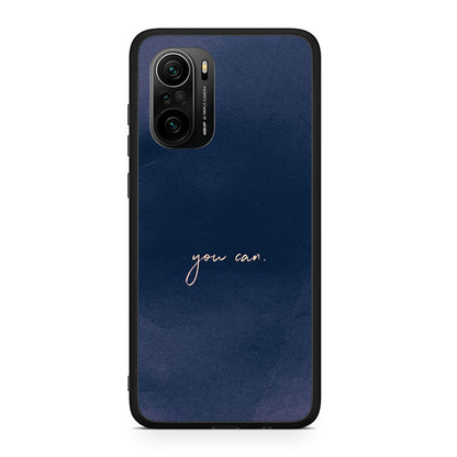 Xiaomi Mi 11i You Can θήκη από τη Smartfits με σχέδιο στο πίσω μέρος και μαύρο περίβλημα | Smartphone case with colorful back and black bezels by Smartfits
