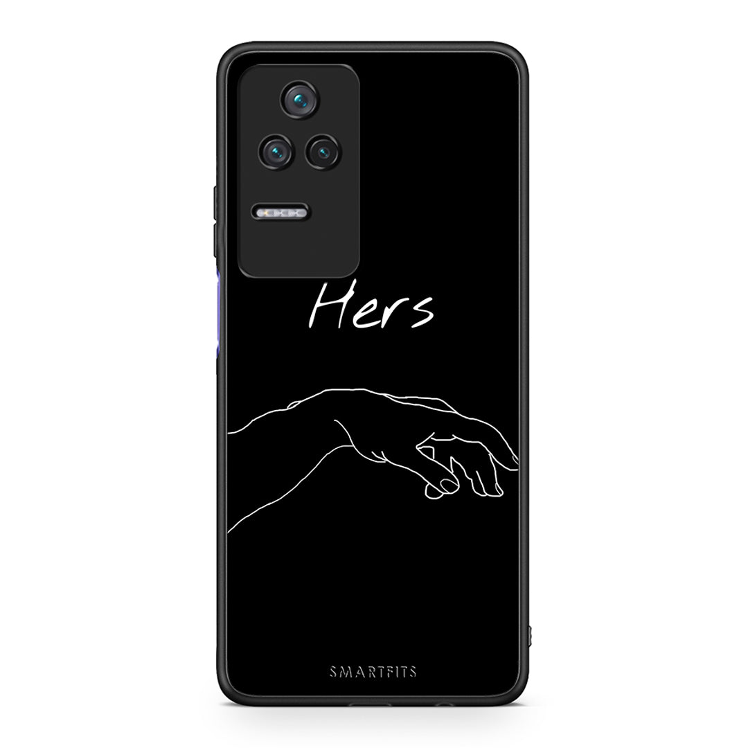 Xiaomi Poco F4 / Redmi K40S Aeshetic Love 1 Θήκη Αγίου Βαλεντίνου από τη Smartfits με σχέδιο στο πίσω μέρος και μαύρο περίβλημα | Smartphone case with colorful back and black bezels by Smartfits