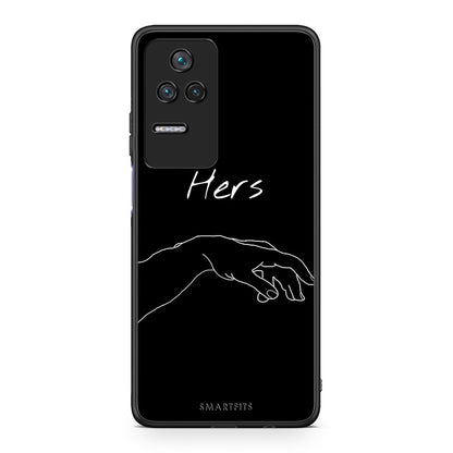 Xiaomi Poco F4 / Redmi K40S Aeshetic Love 1 Θήκη Αγίου Βαλεντίνου από τη Smartfits με σχέδιο στο πίσω μέρος και μαύρο περίβλημα | Smartphone case with colorful back and black bezels by Smartfits