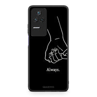 Thumbnail for Xiaomi Poco F4 / Redmi K40S Always & Forever 2 Θήκη Αγίου Βαλεντίνου από τη Smartfits με σχέδιο στο πίσω μέρος και μαύρο περίβλημα | Smartphone case with colorful back and black bezels by Smartfits