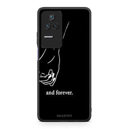 Xiaomi Poco F4 / Redmi K40S Always & Forever 1 Θήκη Αγίου Βαλεντίνου από τη Smartfits με σχέδιο στο πίσω μέρος και μαύρο περίβλημα | Smartphone case with colorful back and black bezels by Smartfits