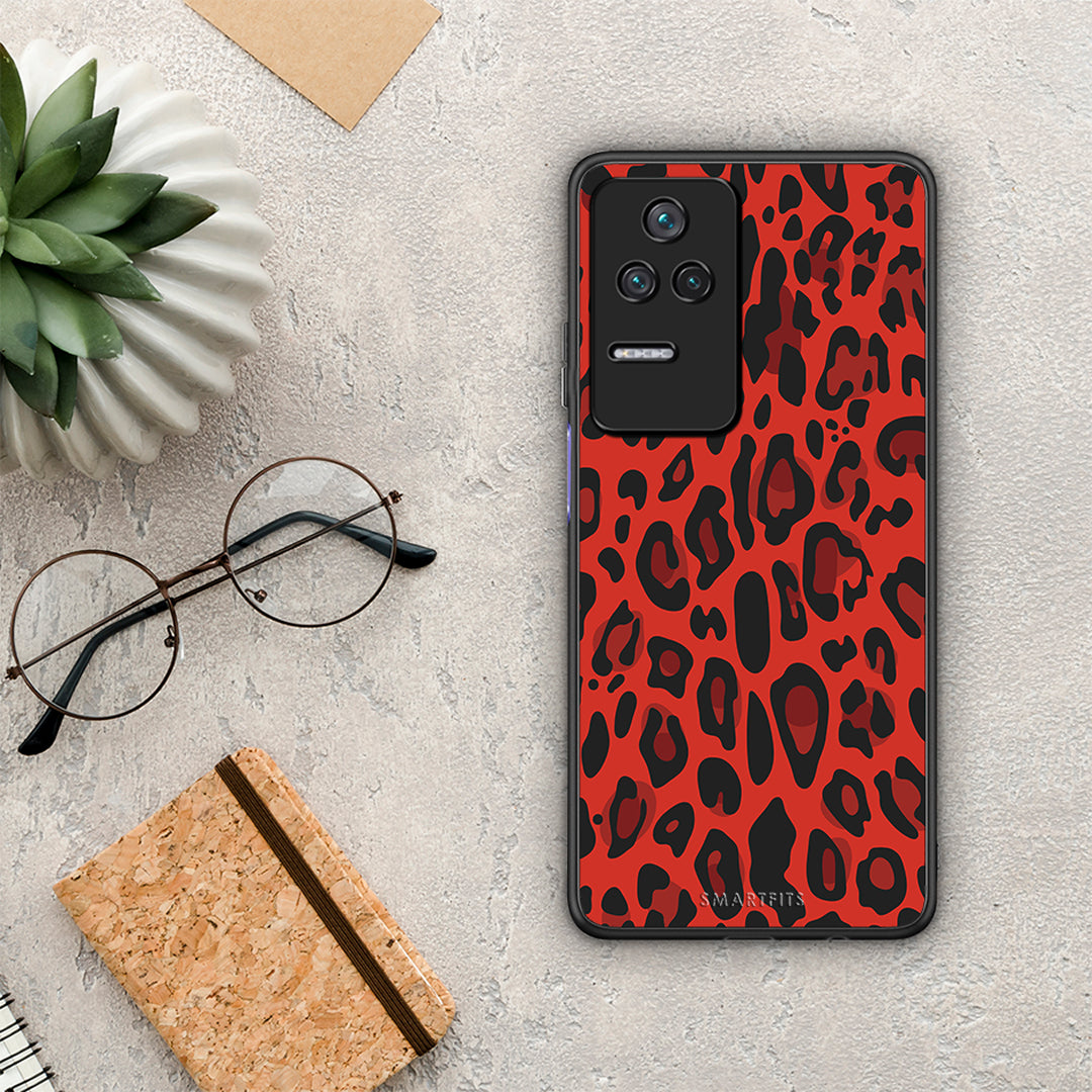 Animal Red Leopard - Xiaomi Poco F4 / Redmi K40S θήκη