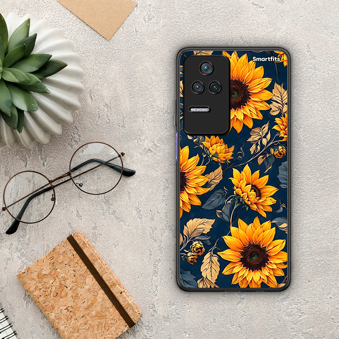 Autumn Sunflowers - Xiaomi Poco F4 / Redmi K40S θήκη