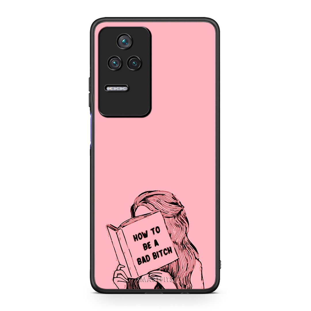Xiaomi Poco F4 / Redmi K40S Bad Bitch θήκη από τη Smartfits με σχέδιο στο πίσω μέρος και μαύρο περίβλημα | Smartphone case with colorful back and black bezels by Smartfits