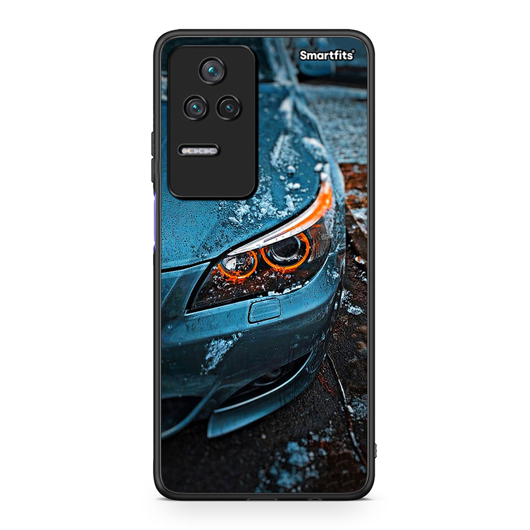 Xiaomi Poco F4 / Redmi K40S Bmw E60 θήκη από τη Smartfits με σχέδιο στο πίσω μέρος και μαύρο περίβλημα | Smartphone case with colorful back and black bezels by Smartfits