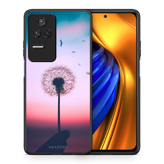 Θήκη Xiaomi Poco F4 / Redmi K40S Wish Boho από τη Smartfits με σχέδιο στο πίσω μέρος και μαύρο περίβλημα | Xiaomi Poco F4 / Redmi K40S Wish Boho case with colorful back and black bezels