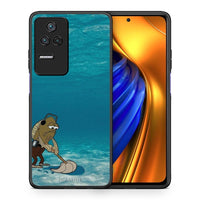 Thumbnail for Θήκη Xiaomi Poco F4 / Redmi K40S Clean The Ocean από τη Smartfits με σχέδιο στο πίσω μέρος και μαύρο περίβλημα | Xiaomi Poco F4 / Redmi K40S Clean The Ocean case with colorful back and black bezels