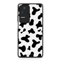 Thumbnail for Xiaomi Poco F4 / Redmi K40S Cow Print θήκη από τη Smartfits με σχέδιο στο πίσω μέρος και μαύρο περίβλημα | Smartphone case with colorful back and black bezels by Smartfits
