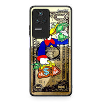 Thumbnail for Xiaomi Poco F4 / Redmi K40S Duck Money θήκη από τη Smartfits με σχέδιο στο πίσω μέρος και μαύρο περίβλημα | Smartphone case with colorful back and black bezels by Smartfits