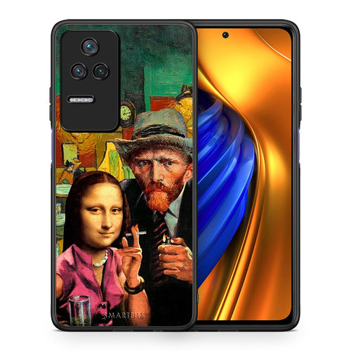 Θήκη Xiaomi Poco F4 / Redmi K40S Funny Art από τη Smartfits με σχέδιο στο πίσω μέρος και μαύρο περίβλημα | Xiaomi Poco F4 / Redmi K40S Funny Art case with colorful back and black bezels