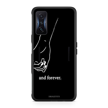 Xiaomi Poco F4 GT Always & Forever 2 Θήκη Αγίου Βαλεντίνου από τη Smartfits με σχέδιο στο πίσω μέρος και μαύρο περίβλημα | Smartphone case with colorful back and black bezels by Smartfits