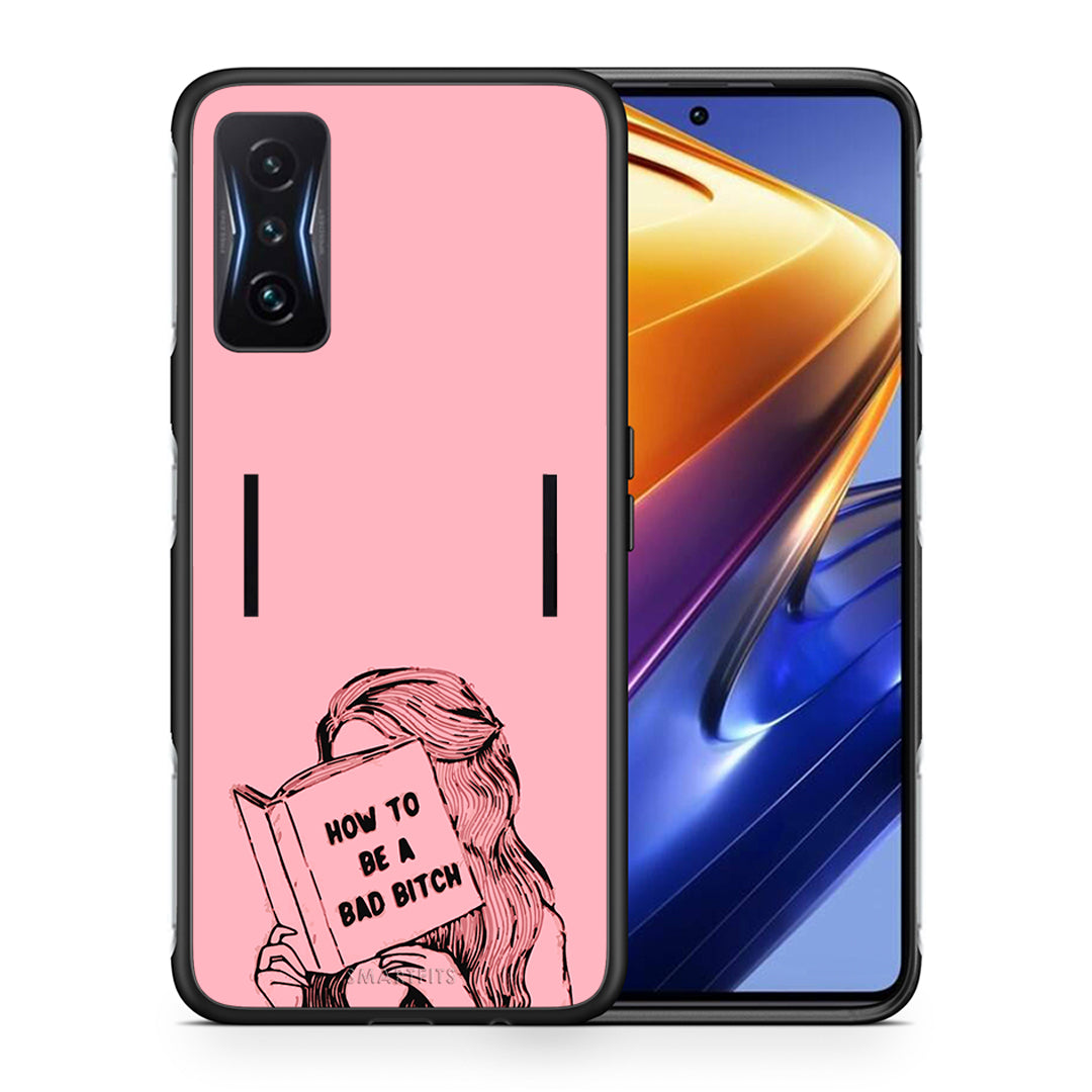 Θήκη Xiaomi Poco F4 GT Bad Bitch από τη Smartfits με σχέδιο στο πίσω μέρος και μαύρο περίβλημα | Xiaomi Poco F4 GT Bad Bitch case with colorful back and black bezels