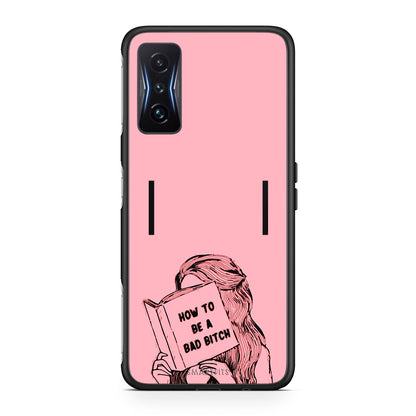 Xiaomi Poco F4 GT Bad Bitch θήκη από τη Smartfits με σχέδιο στο πίσω μέρος και μαύρο περίβλημα | Smartphone case with colorful back and black bezels by Smartfits