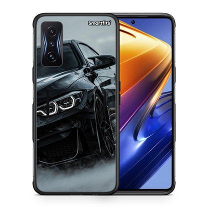Θήκη Xiaomi Poco F4 GT Black BMW από τη Smartfits με σχέδιο στο πίσω μέρος και μαύρο περίβλημα | Xiaomi Poco F4 GT Black BMW case with colorful back and black bezels