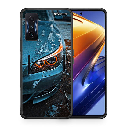 Θήκη Xiaomi Poco F4 GT Bmw E60 από τη Smartfits με σχέδιο στο πίσω μέρος και μαύρο περίβλημα | Xiaomi Poco F4 GT Bmw E60 case with colorful back and black bezels