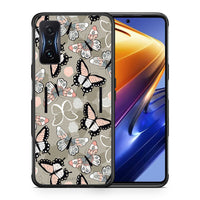 Thumbnail for Θήκη Xiaomi Poco F4 GT Butterflies Boho από τη Smartfits με σχέδιο στο πίσω μέρος και μαύρο περίβλημα | Xiaomi Poco F4 GT Butterflies Boho case with colorful back and black bezels